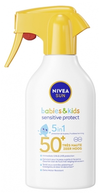 Nivea Sun Sensitive Protect Spray Babies & Kids Solaire SPF50+ 250 ml