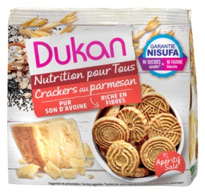 Dukan Nutrition pour Tous Crackers au Parmesan 100 g