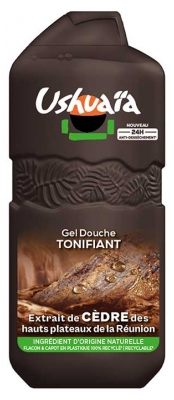 Ushuaïa Gel Douche Tonifiant Extrait de Cèdre de la Réunion 490 ml