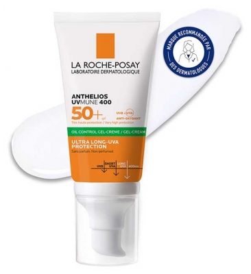 La Roche-Posay Anthelios XL Gel-Crème Toucher Sec SPF50+ Sans Parfum 50 ml