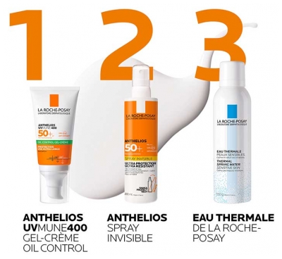 La Roche-Posay Anthelios XL Gel-Crème Toucher Sec SPF50+ Sans Parfum 50 ml