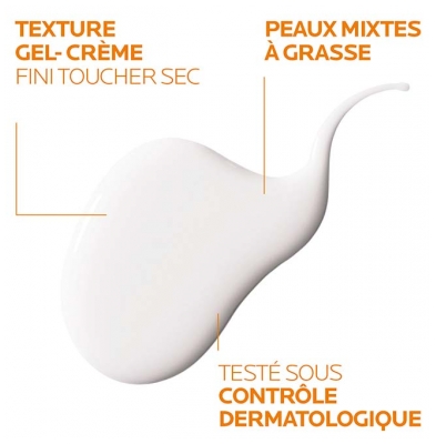 La Roche-Posay Anthelios XL Gel-Crème Toucher Sec SPF50+ Sans Parfum 50 ml