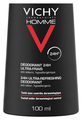 Vichy Déodorant Homme Ultra Frais Vaporisateur 100 ml X2