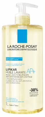 La Roche-Posay Lipikar Huile Lavante AP+ Relipidante Anti-Grattage 1 L