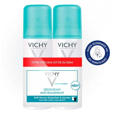 Vichy Anti-Transpirant Aérosol Duo 2 X 125 ml