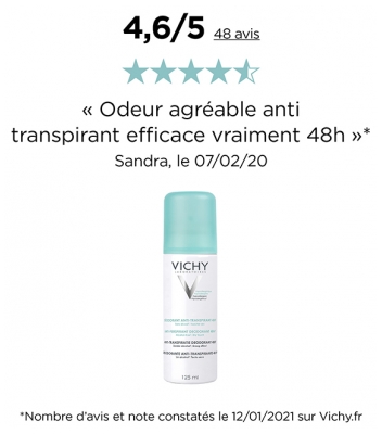 Vichy Anti-Transpirant Aérosol Duo 2 X 125 ml