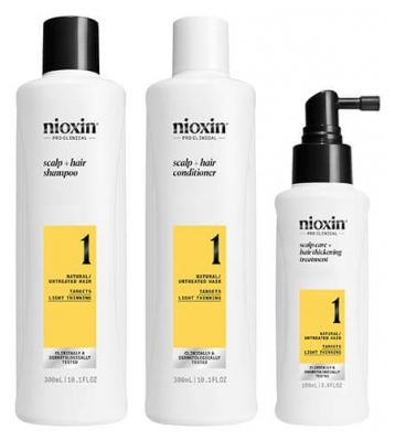 Nioxin Kit Anti-chute System 1 Chute Modérée Cheveux Naturels