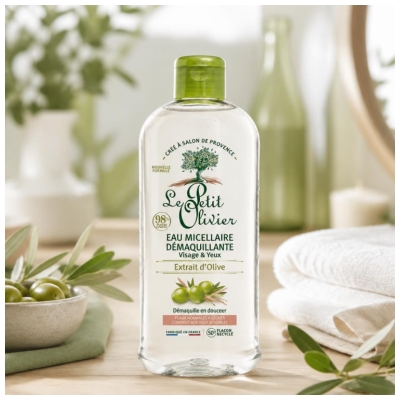 Le Petit Olivier Eau Micellaire Démaquillante 400 ml