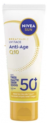 Nivea Sun UV Face Anti-Âge Q10 Solaire SPF50+ Très Haute Protection 50 ml