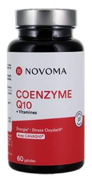 Novoma Coenzyme Q10 Énergie Stress Oxydatif 60 Gélules