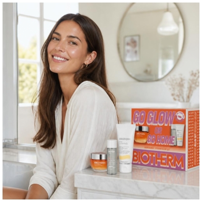 Biotherm Aquasource + Coffret Vitamin Glow Set 3 Soins