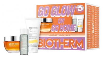 Biotherm Aquasource + Coffret Vitamin Glow Set 3 Soins