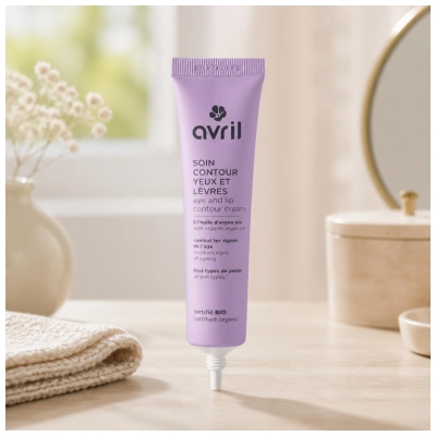 Avril Soin Contour des Yeux et Lèvres Tous Types de Peaux Bio 40 ml