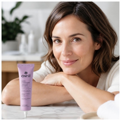 Avril Soin Contour des Yeux et Lèvres Tous Types de Peaux Bio 40 ml