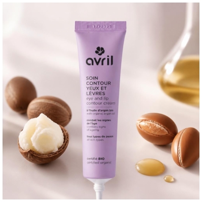 Avril Soin Contour des Yeux et Lèvres Tous Types de Peaux Bio 40 ml