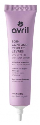 Avril Soin Contour des Yeux et Lèvres Tous Types de Peaux Bio 40 ml