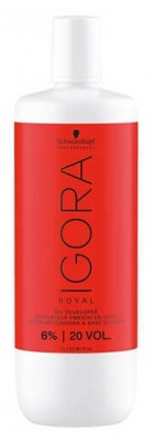 Schwarzkopf Révélateur Igora Royal 20 Vol 6% Schwarzkopf 1L