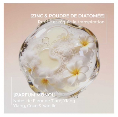 Energie Fruit Déodorant Soin 24H Parfum Monoï Tous Types de Peaux 50 ml