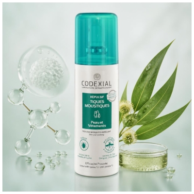 Codexial Parasitose Répulsif Tiques Moustiques Tp 19 - Spray 75 ml