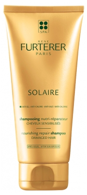 René Furterer Solaire Shampooing Nutri-Réparateur Après Soleil à la Cire de Jojoba 200 ml