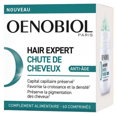 Oenobiol Haïr Expert Chute de Cheveux Complément Alimentaire 60 Comprimés