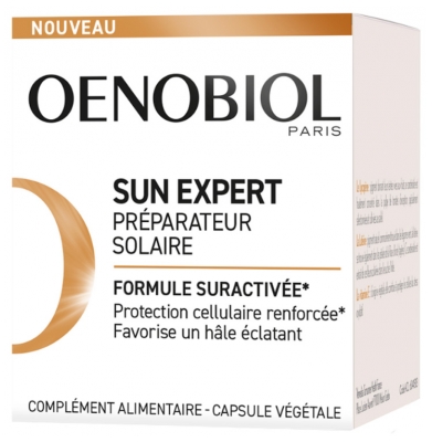 Oenobiol Sun Expert Préparateur Solaire Antioxydant 30 capsules