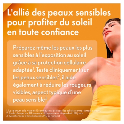 Oenobiol Sun Expert Préparateur Solaire Peau Sensible 30 Unités