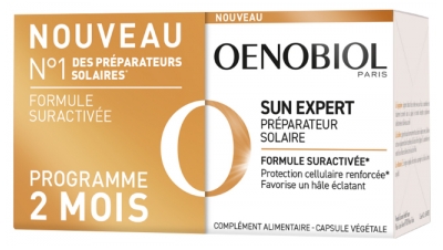 Oenobiol Sun Expert Préparateur Solaire Antioxydant Lot 30*2 capsules
