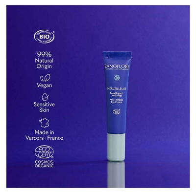 Sanoflore Merveilleuse Fluide Yeux Bio 15 ml