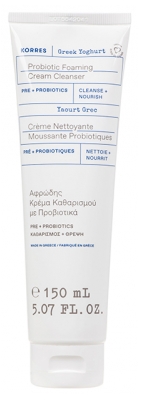 Korres Yaourt Grec Crème Probiotiques Nettoyante Moussante 150 ml