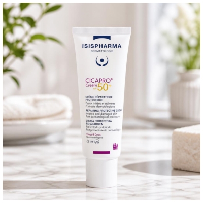 Isispharma CicaPro Crème Réparatrice Protectrice Visage & Corps SPF50+ 40 ml