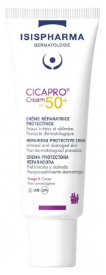 Isispharma CicaPro Crème Réparatrice Protectrice Visage & Corps SPF50+ 40 ml