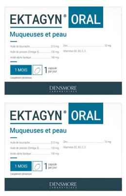 Densmore Ektagyn Oral Lot de 4 x 15 Capsules - Complément alimentaire