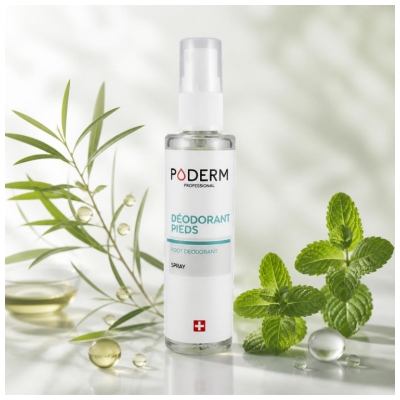 Poderm Déodorant Pieds Tea Tree 3en1 50 ml
