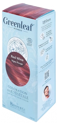 Greenleaf Coloration Bio 100 g - Coloration : Red Wine