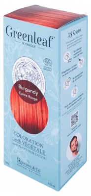 Greenleaf Coloration Bio 100 g - Coloration : Cuivre Rouge