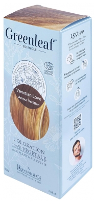 Greenleaf Coloration Bio 100 g - Coloration : Amour Vénitien