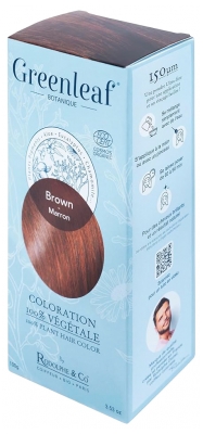 Greenleaf Coloration Bio 100 g - Coloration : Marron