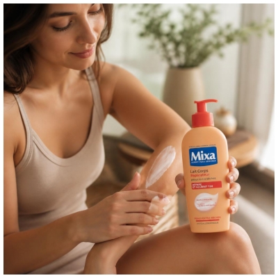Mixa Lait Corps Réparateur Peaux Extra-Sèches 400 ml