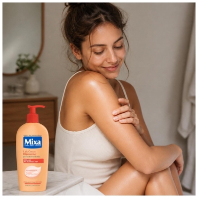 Mixa Lait Corps Réparateur Peaux Extra-Sèches 400 ml