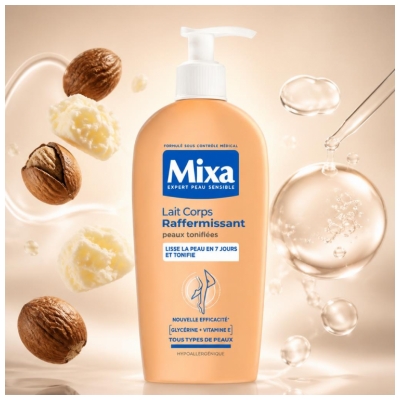 Mixa Lait Corps Raffermissant Peaux Tonifiées 250 ml