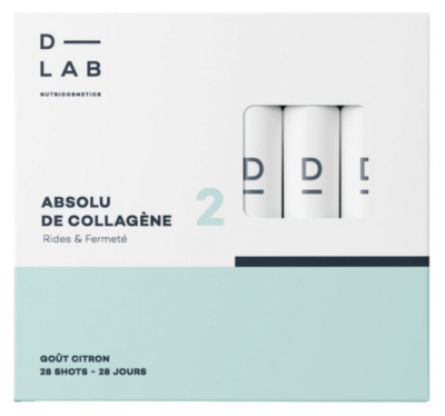 D-Lab Nutricosmetics Absolu de Collagène Citron 28 Shots