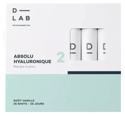 D-Lab Nutricosmetics Absolu Hyaluronique Vanille 28 Shots