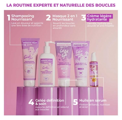 Energie Fruit Coco Curl Light Crème Légère Hydratante pour les Boucles 200 ml
