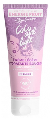 Energie Fruit Coco Curl Light Crème Légère Hydratante pour les Boucles 200 ml