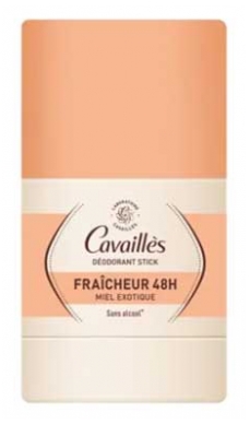 Cavaillès Déodorant Miel Exotique Stick Fraîcheur 48H 50 ml
