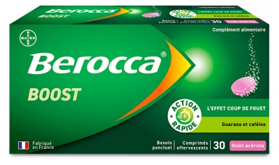 Berocca Boost 30 Unités Effervescentes