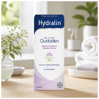 Hydralin Quotidien - Gel Intime - 200 Ml - Savon - Hygiène Intime