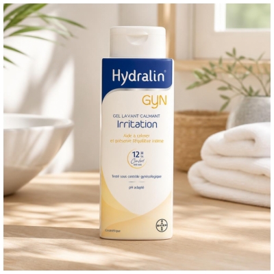 Hydralin Gyn - Gel de Soin Intime - 200 Ml - Gel Lavant Calmant