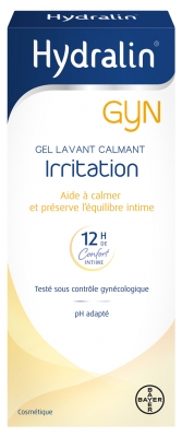 Hydralin Gyn - Gel de Soin Intime - 200 Ml - Gel Lavant Calmant